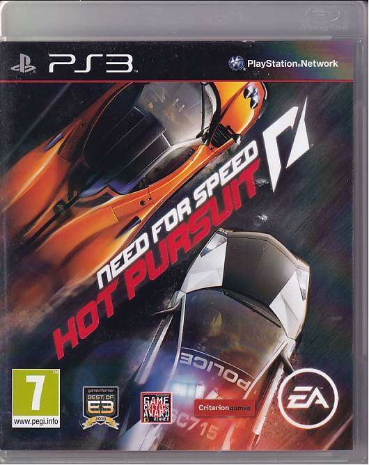  Need For Speed Hot Pursuit - PS3 (B Grade) (Genbrug)